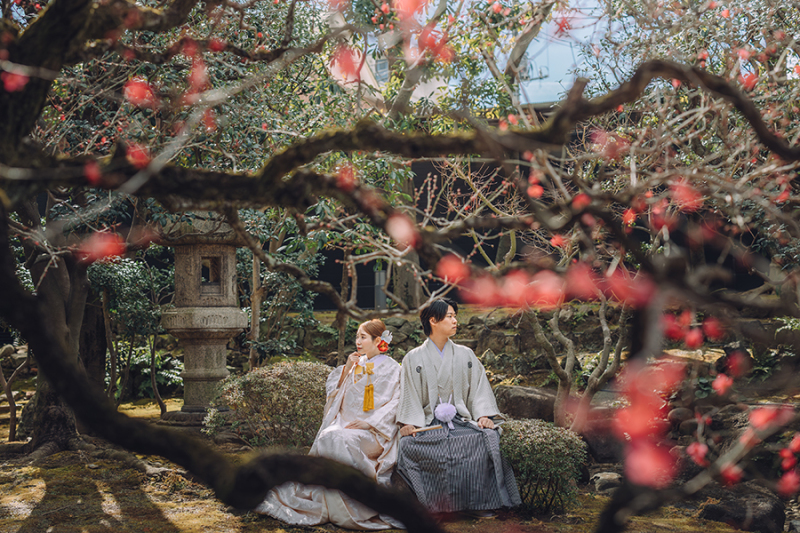 お庭の自然もたっぷり