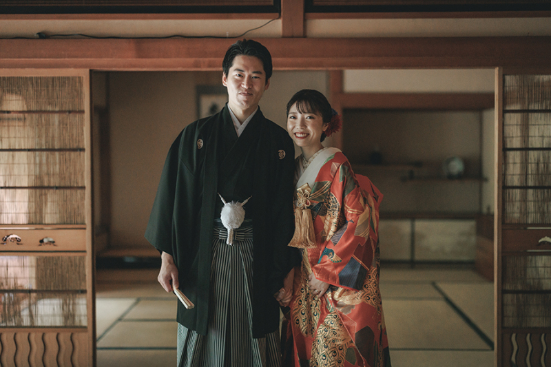 おふたりらしいお写真も