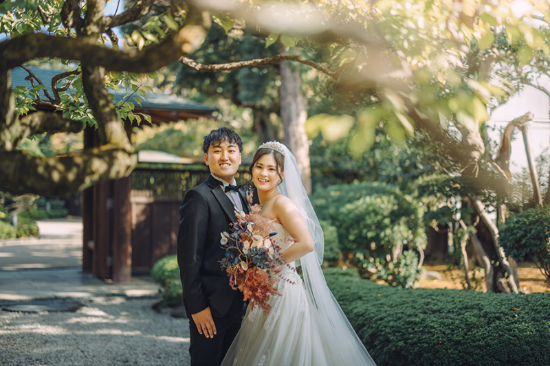 お庭の緑もたっぷり