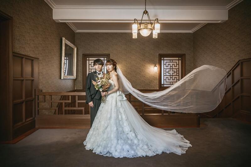 ベールがふんわり可愛い!