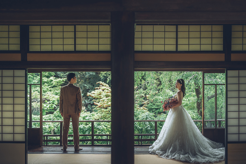 おふたりらしいお写真も