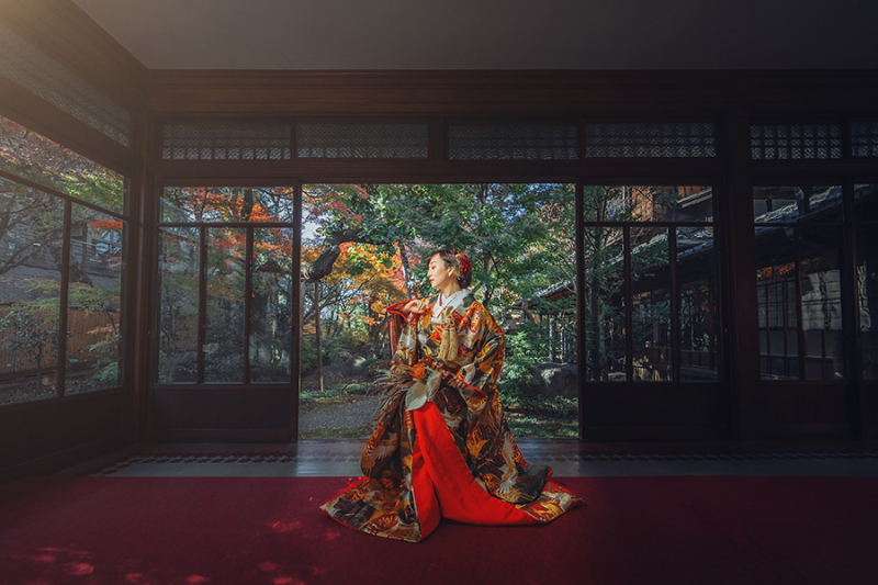 ドラマチックなお写真も