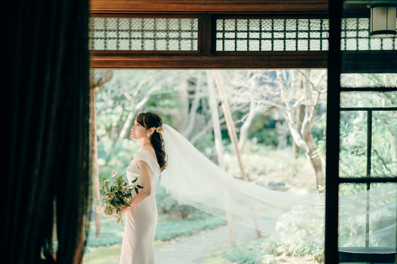 ベールショットも素敵♡