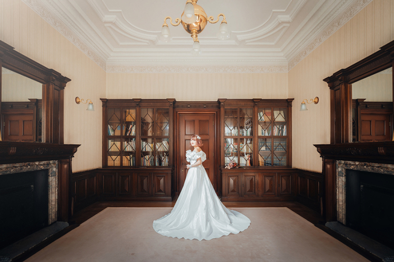 ご新婦様のソロショット