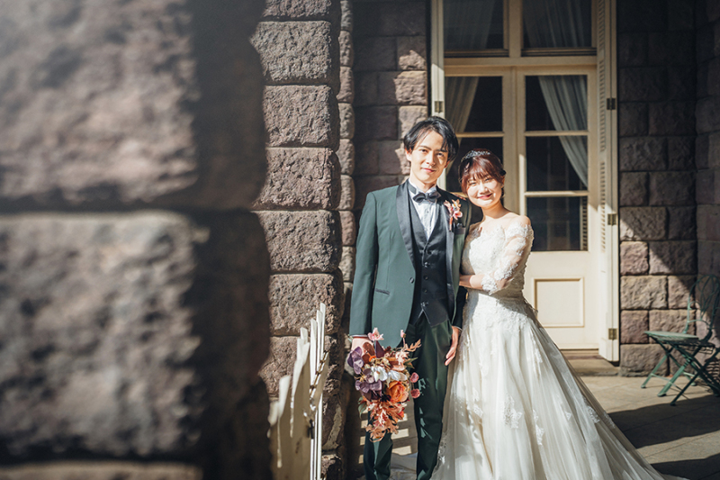 おふたりらしいお写真も