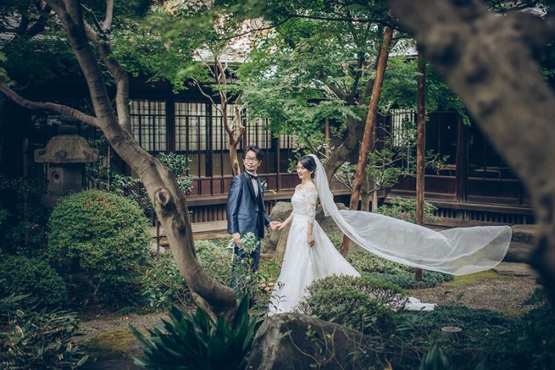 お庭でも撮影させていただきます!