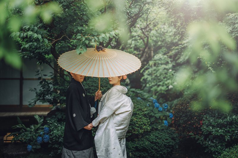 お庭の自然もたっぷり