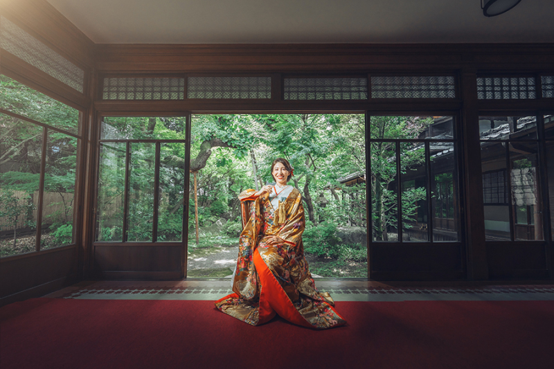 ご新婦様のソロショット