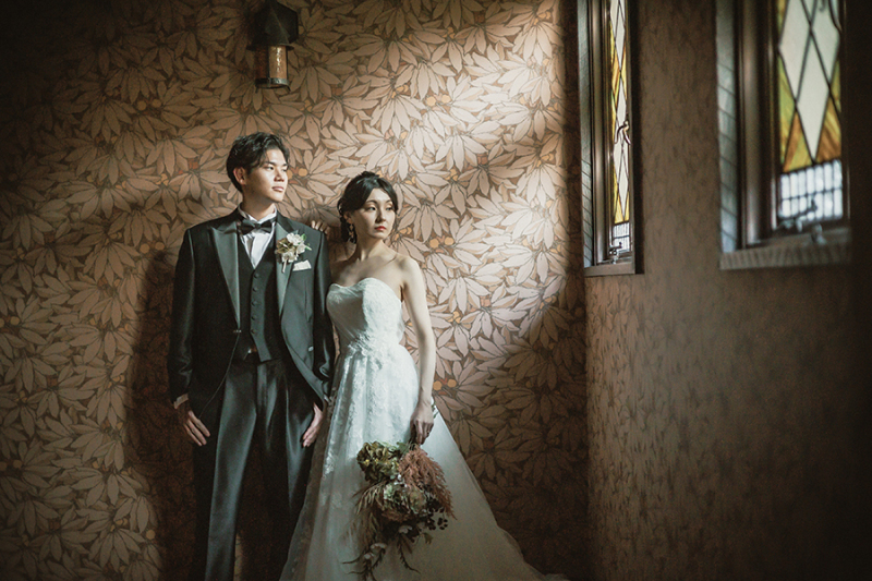 窓際で自然を活かして