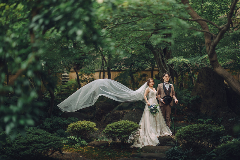 ベールショットも素敵♡