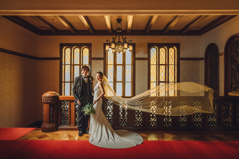 ベールショットも素敵♡