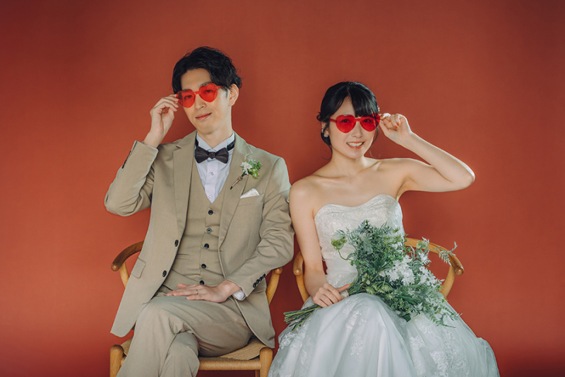 おふたりらしいお写真も