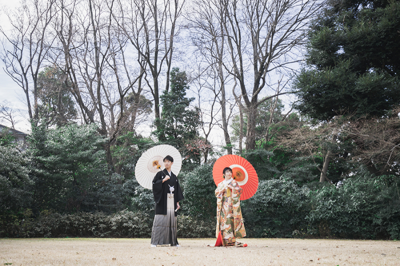 おふたりらしいお写真も