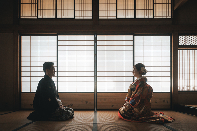 広々とした和室を活かして