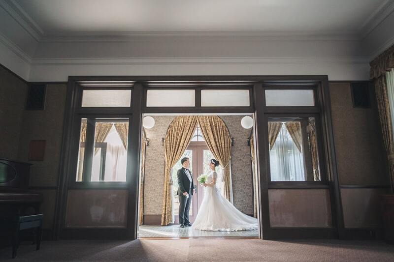 向かい合ったショットも美しく