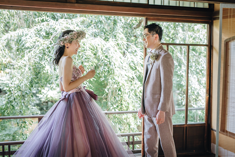 おふたりらしいお写真も