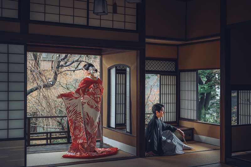 広々とした和室を活かして