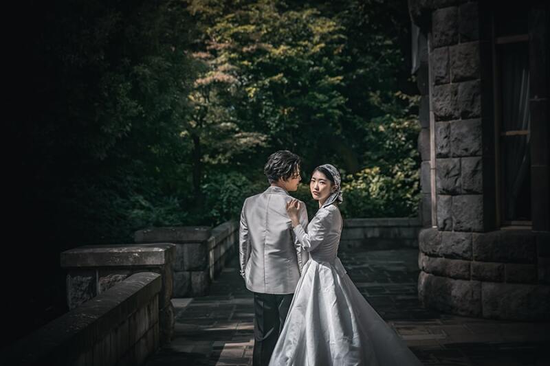 お庭の緑も素敵