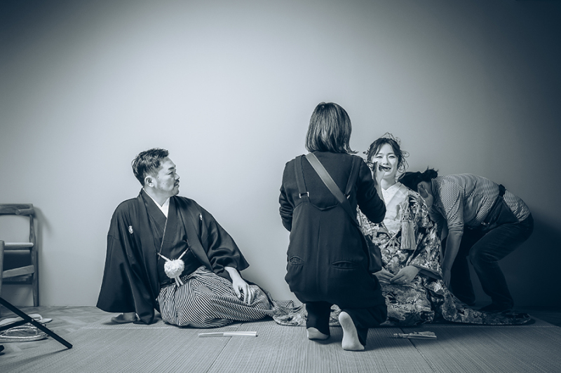 おふたりらしいお写真も