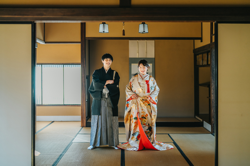 広々とした和室を活かして