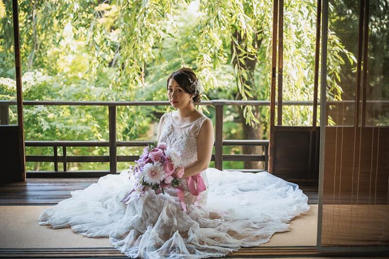 2着目はドレスで