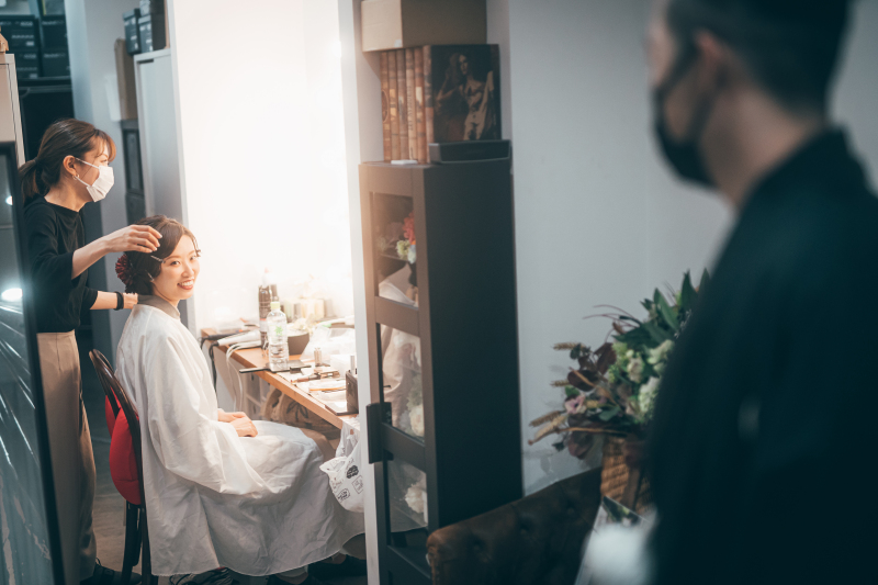 11:30 リラックスしてお仕度