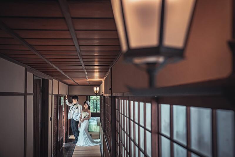 廊下を活かして