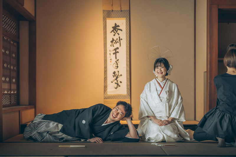 おふたりらしいお写真も