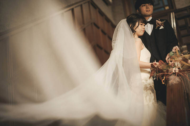 ベールショットも素敵♡