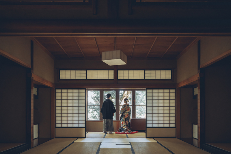 広々とした和室を活かして