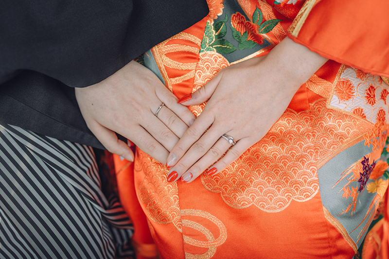 手元のショット