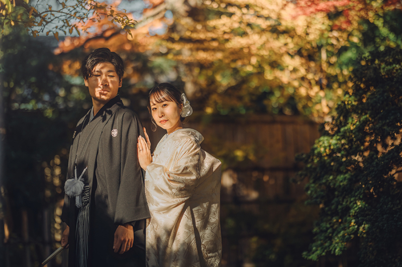 おふたりらしいお写真も