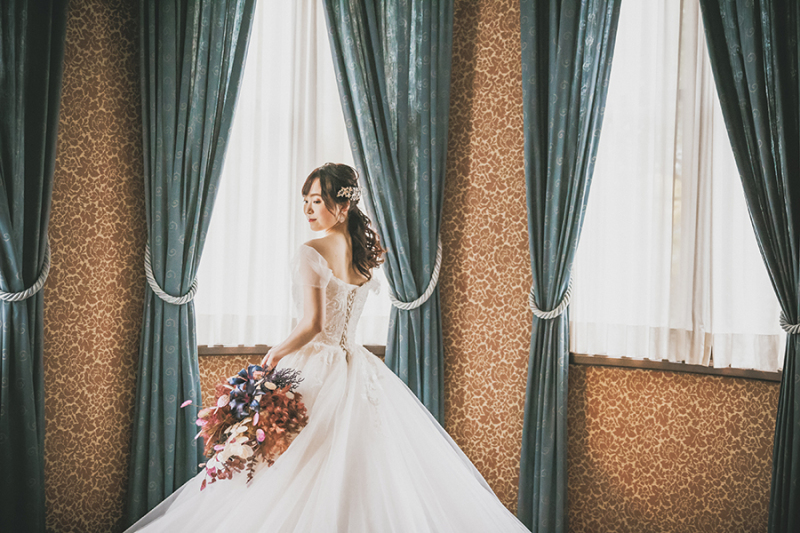 ご新婦様のソロショット