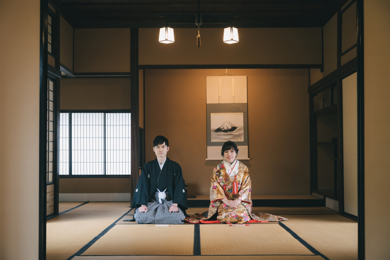 13:10 まずは正座のお写真から