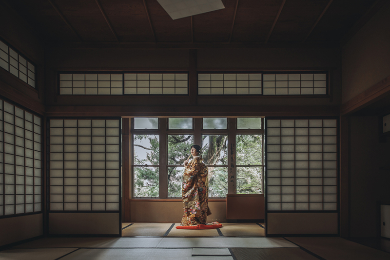 広々とした和室を活かして