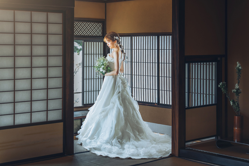 ご新婦様のソロショット