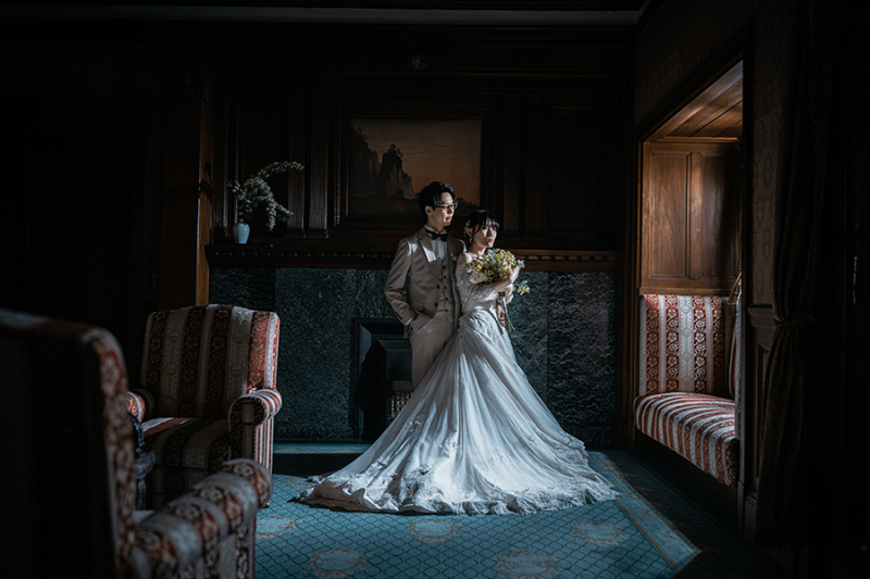 ドラマチックなお写真も