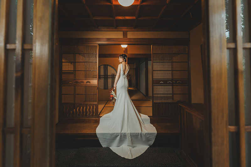 ご新婦様のソロショット