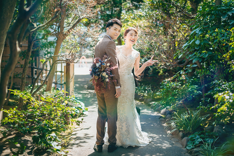 おふたりらしいお写真も