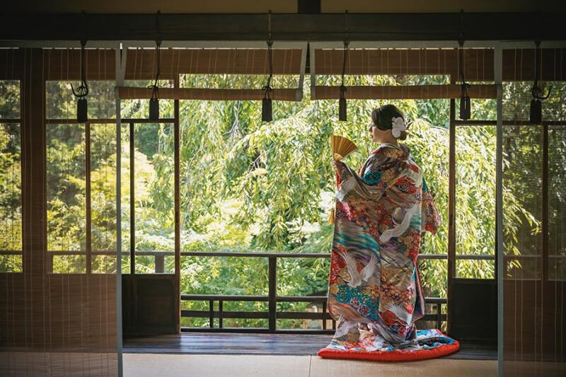 お着物を活かしたお写真も