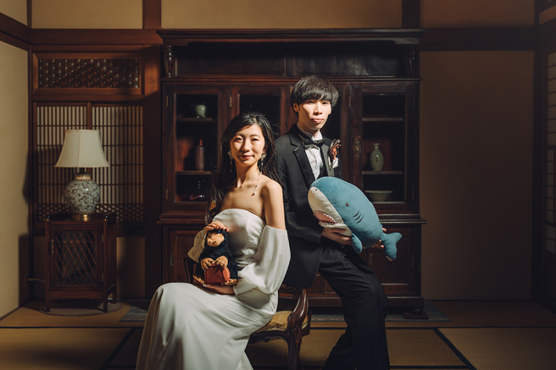 おふたりらしいお写真も