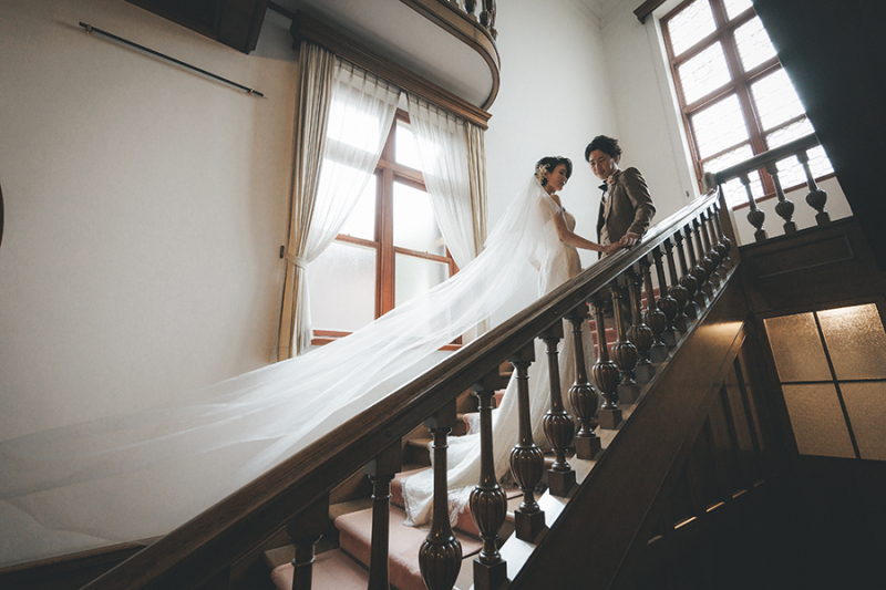 ベールショットも素敵♡