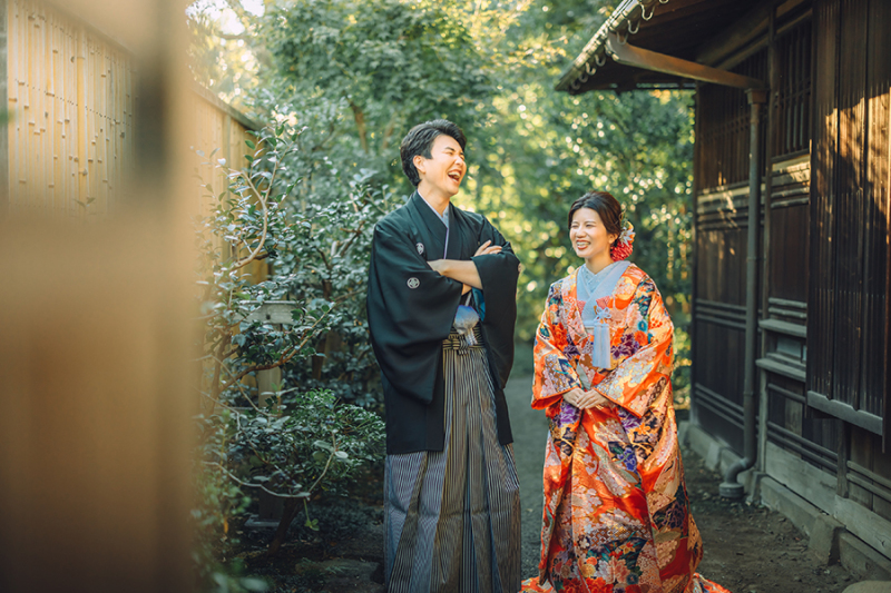 おふたりらしいお写真も