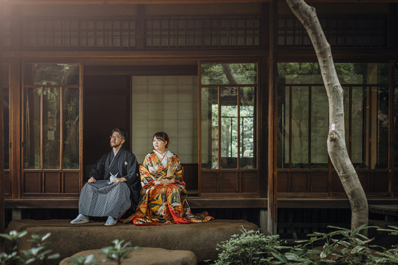 お庭の緑もたっぷり