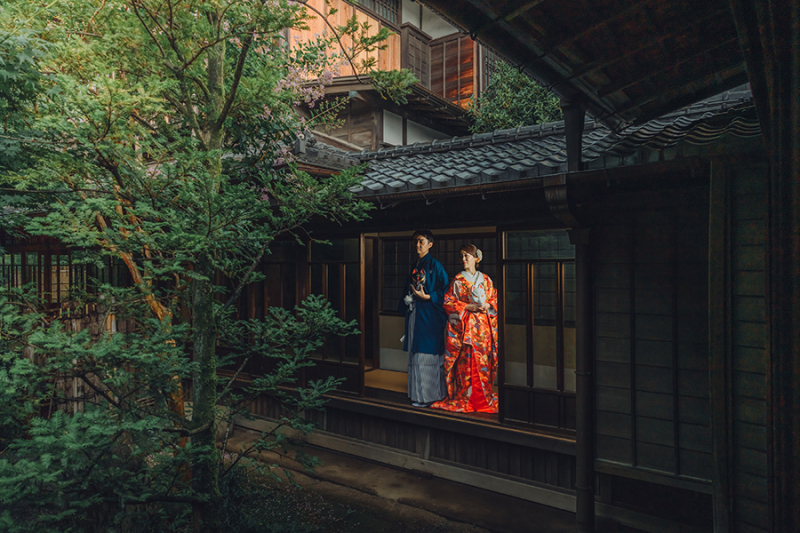 お庭の緑もたっぷり