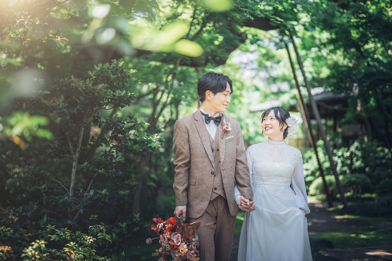 おふたりらしいお写真も