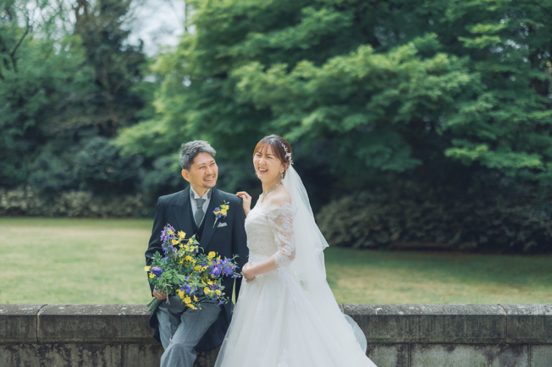 おふたりらしいお写真も