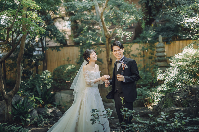 おふたりらしいお写真も