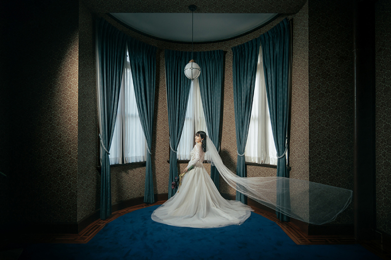 ベールショットも素敵♡