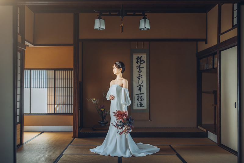 ご新婦様のソロショット